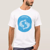 Pisces, Zodiac Sign, Horoscope, Astrology Tシャツ (正面)