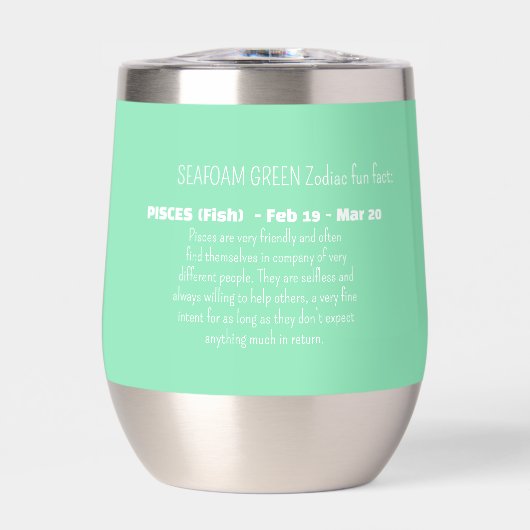 PISCES Zodiac Sign Personality Traits (正面)