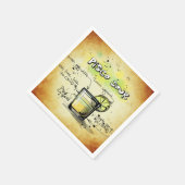 Piscoの酸っぱい飲み物のレシピ スタンダードカクテルナプキン (角)