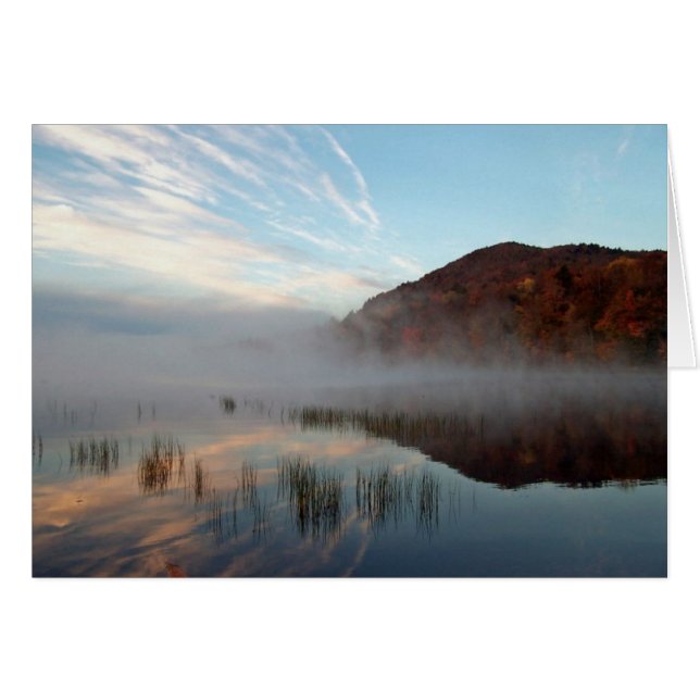 Piseco 1上の霧 (正面横)