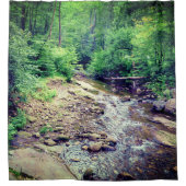 Pisgahの国有林 シャワーカーテン (正面)