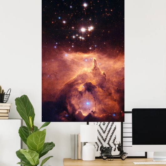 Pismis 24星団 ポスター (ホームオフィス)