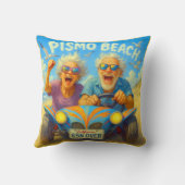 PISMOビーチ – フルスロットルで喜び。 クッション (裏面)