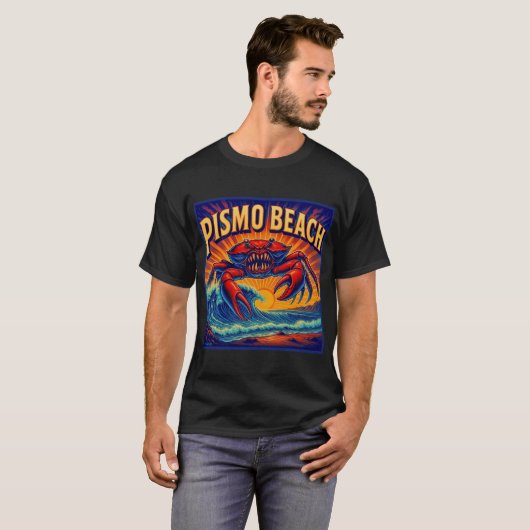 PISMO BEACH CRAB MONSTER TEE.   Tシャツ (正面フル)