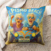 PISMO BEACH — joy at full throttle. クッション (ブランケット)
