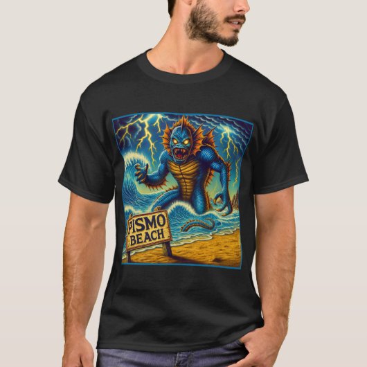 PISMO BEACH TERROR TEE. Tシャツ (正面)