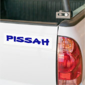 PISSAH バンパーステッカー (トラック上)