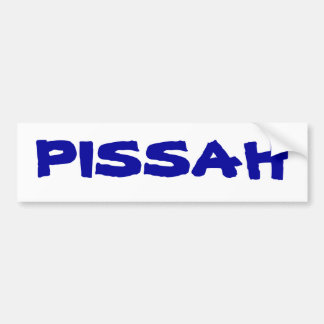 PISSAH バンパーステッカー