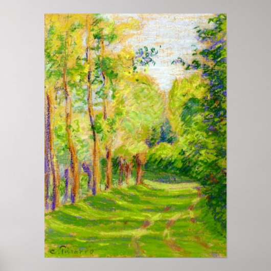 Pissarroの「Landscape at St Charles」 – ポスター (正面)