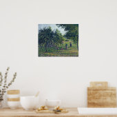 Pissarro – リンゴの木Eragny 1895 ポスター (キッチン)