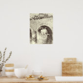 Pissarro – 捨てられた女性の自殺 ポスター (キッチン)