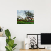 Pissarro - Apple Trees At Pontoise ポスター (ホームオフィス)