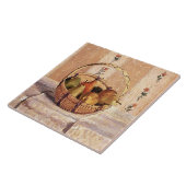 Pissarro - Apples and Pears in a Round Basket, タイル (側面)