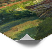 Pissarro - Mathurins Hill At Hermitage Pontoise ポスター (角)