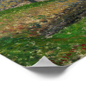 Pissarro - OsnyのViosneの銀行 ポスター (角)