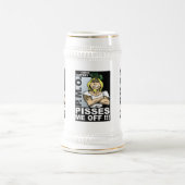 Pisses Me Off Beer Stein - one image ビールジョッキ (中央)