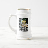 Pisses Me Off Beer Stein - one image ビールジョッキ (左)
