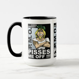 Pisses Me Off Mug - 1つのイメージ マグカップ