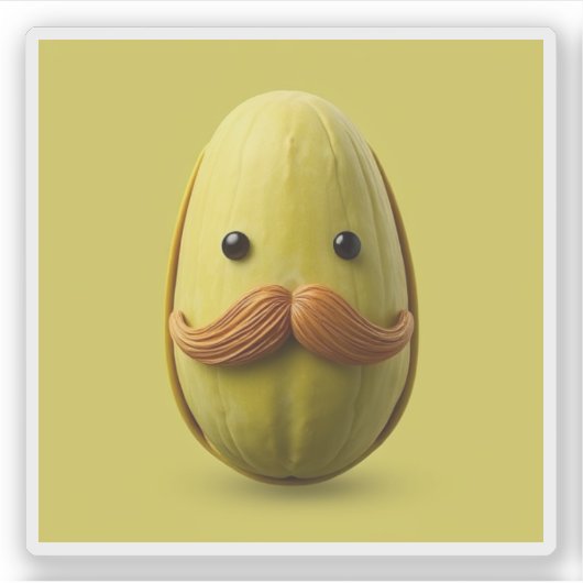 「piSTACHio」 シール (正面)