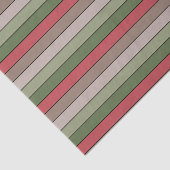 Pistachio Nut Shell Green Red Brown Stripes  薄葉紙 (詳細)