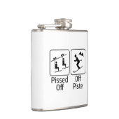 Pisteを離れて怒らせられる フラスク (右)