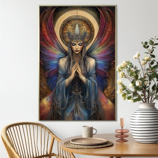 Pistis Sophia Gnostic Goddess Art Nouveau Painting ポスター