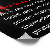 PISTOL JAZZ ポスター(大) ポスター (角)