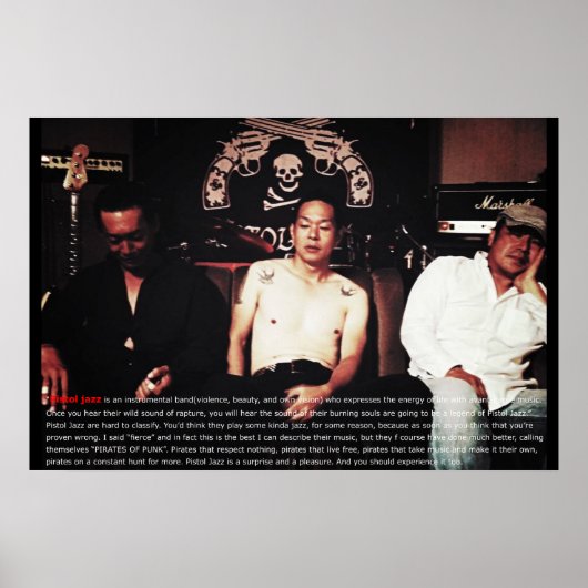 PISTOL JAZZ ポスター(大) ポスター (正面)