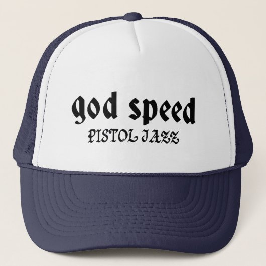 PISTOL JAZZ GOD SPEED キャップ (正面)