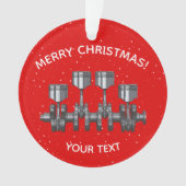 Piston Crankshaft -Turbocharger オーナメント (正面)