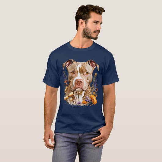 Pit Bull 01 Tシャツ (正面フル)