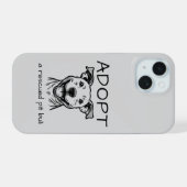 Pit Bull Advocacy電話ケース iPhone 15ケース (裏面横)