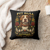 Pit Bull: Gentle Strength クッション (ブランケット)