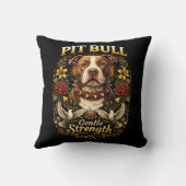 Pit Bull: Gentle Strength クッション (裏面)