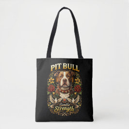 Pit Bull: Gentle Strength トートバッグ