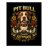 Pit Bull: Gentle Strength ポスター (正面)