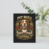 Pit Bull: Gentle Strength ポストカード (スタンド正面)