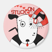 Pit Bull Love Petey the Bull Terrier... マグネット (正面)