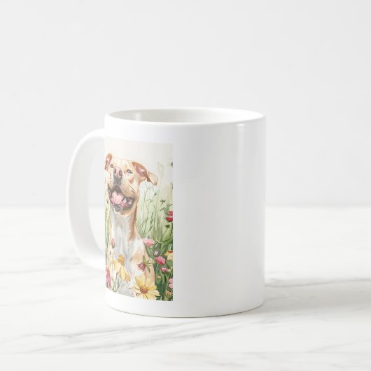 Pit Bull Mug コーヒーマグカップ (正面左)