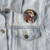 Pit Bull Photoを追加カスタマイズ 缶バッジ (インサイチュ)