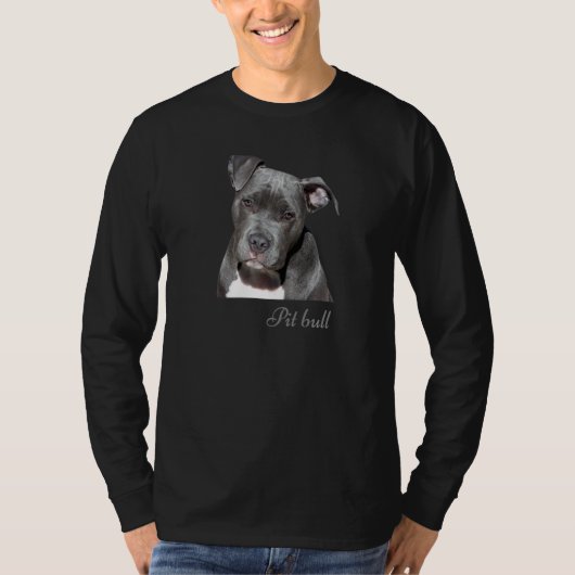 Pit Bull Terrier  Pit Bull Dog Breed Beautiful Dog Tシャツ (正面)