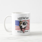 pit_bull_zazzle、pit_bull_zazzle コーヒーマグカップ (左)