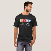 PIT CREW レースカー パーティー ホスト Tシャツ (正面フル)