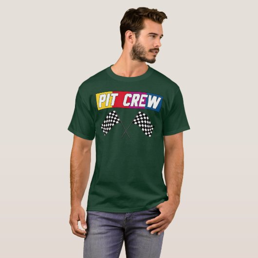 PIT CREW Race T Shirt Hosting Parties Tシャツ (正面フル)