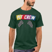PIT CREW Race T Shirt Hosting Parties Tシャツ (正面)