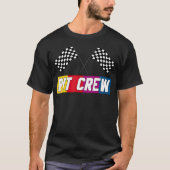 Pit Crew T Shirt For Hosting Race Car Party Pare Tシャツ (正面)