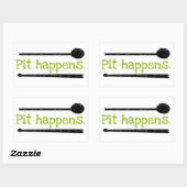 Pit Occuesステッカー 長方形シール (シート)