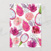 Pitayaの結婚詳細エンクロージャカード エンクロージャーカード (裏面)