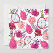 Pitaya結婚文房具ノートカード ノートカード (裏面)