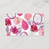 Pitaya Fruit 結婚's Website Insertカード プレイスカード (裏面)